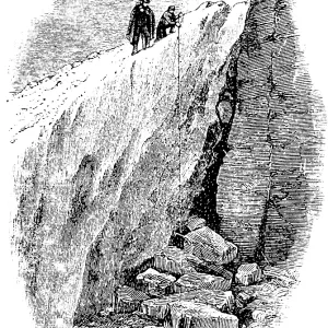 Rift at the Mer de Glace, Chamonix Mont Blanc