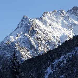 Risser Falk mountain in winter Risser Falk mountain in winter
