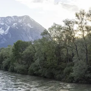 River Enns, behind the Grimming River Enns, behind the Grimming
