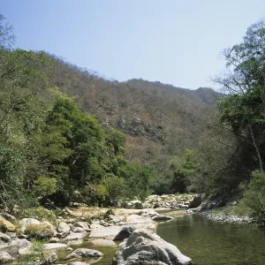 River valley in Puerto Vallarta, Mexico