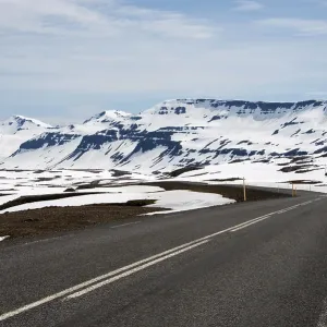 Road 93 between Seydisfjordur and Egilsstadir Road 93 between Seydisfjordur and Egilsstadir