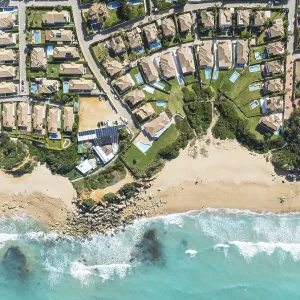 The Roche housing estate at the Mediterranean Sea The Roche housing estate at the Mediterranean Sea