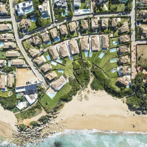 The Roche housing estate at the Mediterranean Sea The Roche housing estate at the Mediterranean Sea