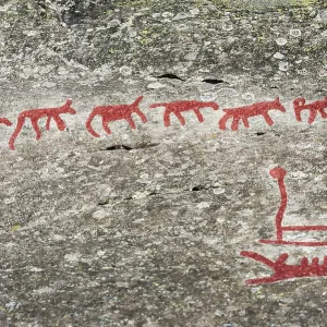 Rock engraving, Bronze age 1800-500 B