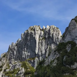 Rock formation on Scharfen, Postalm