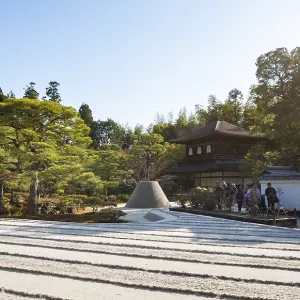 Rock Garden, Zen Garden with Mount Fuji Replica Rock Garden, Zen Garden with Mount Fuji Replica