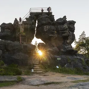 Rock Gate Potters with Sun Transit on Summer Solstice