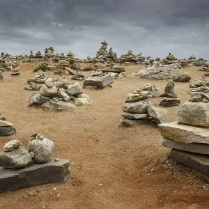 Rock sculptures, Arctic Circle, Northern Norway Rock sculptures, Arctic Circle, Northern Norway