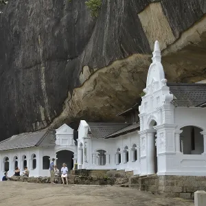 Rock temple, Dambulla, Sri Lanka