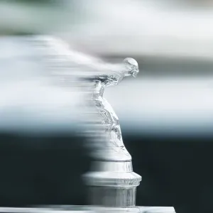Rolls-Royce radiator mascot Spirit of Ecstasy also known as Emily Rolls-Royce radiator mascot Spirit of Ecstasy also known as Emily