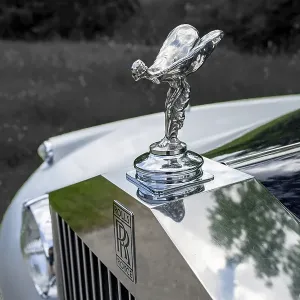 Rolls Royce silver shadow, radiator mascot