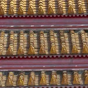 Roof decoration at the Uposatha Hall