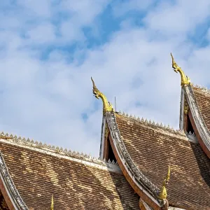Roof of Haw Phra Bang pavilion