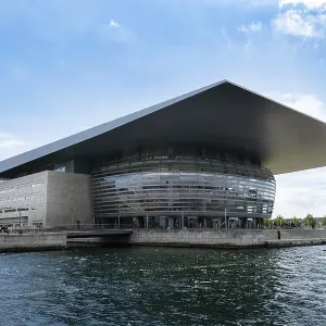 Royal Opera Copenhagen on the island of Holmen Royal Opera Copenhagen on the island of Holmen