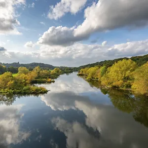 The Ruhr near Bochum-Stiepel, right and Hattingen-Blankenstein