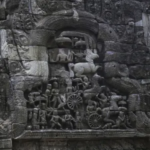 Ruins at Ta Prohm Temple, Siem Reap Province Ruins at Ta Prohm Temple, Siem Reap Province
