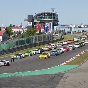 Safety Car start, Nurburgring race track 24h Classic