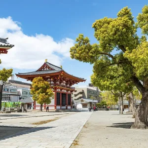 Saidaimon, Grand West Gate, Shitennoji Temple