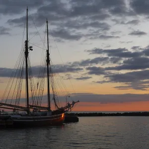 Sailboat in the sunset Sailboat in the sunset