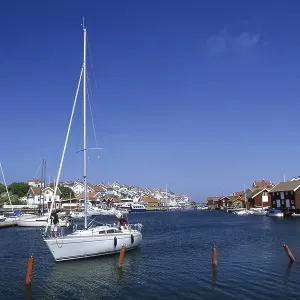 Sailboats, Klaedesholmen, Tjoern Island Sailboats, Klaedesholmen, Tjoern Island