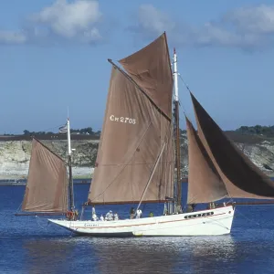 Sailing ship, vintage, two masters Sailing ship, vintage, two masters