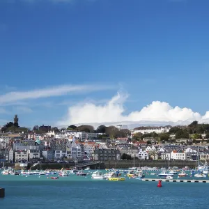 Saint Peter Port in Guernsey Saint Peter Port in Guernsey
