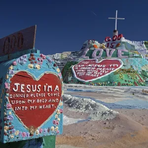 Salvation Mountain Print, Niland, California Salvation Mountain Print, Niland, California