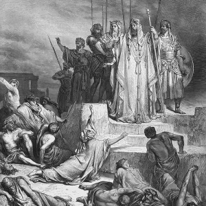 Samaria is besieged by Ben-Hadad