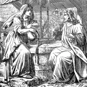 She Samaritan at Jacob's Well in Sichar She Samaritan at Jacob's Well in Sichar