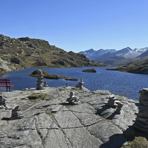 San Bernardino Pass Print, Graubunden Switzerland