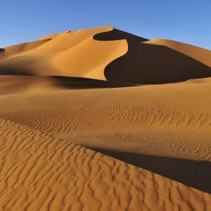 Erg Mehedjibat Sand Dunes Print, Algeria Erg Mehedjibat Sand Dunes Print, Algeria