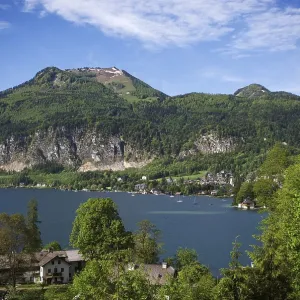 Sankt Gilgen am Wolfgangsee with zwoelferhorn