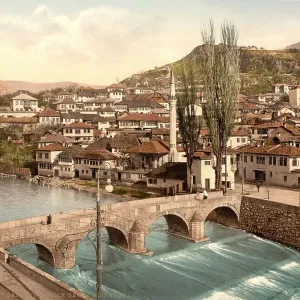 Sarajevo, Sarajevo, View to Alifakovak