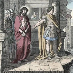 Scene from the biblical story