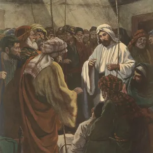 Scene from the biblical story, In the Bible