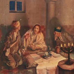 Scene from the biblical story, On the Day of Jesus Resurrection