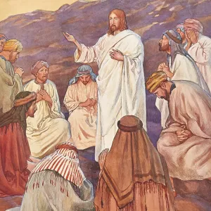 Scene from the biblical story, The Mission