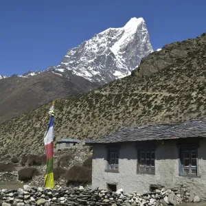 Scene in Dingboche Scene in Dingboche