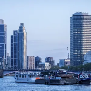 Vues pittoresques de Londres en Angleterre un jour ensoleillé au printemps.