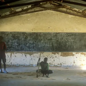 School in a village near Kande on Lake Malawi School in a village near Kande on Lake Malawi