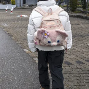 Schoolchild with backpack, Interlaken, Switzerland Schoolchild with backpack, Interlaken, Switzerland