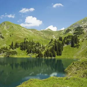 Seealpsee, Allgaeu Alps, Allgaeu