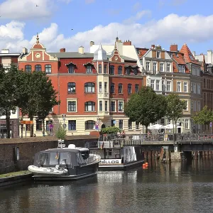 SeestraBe am Querkanal Print, Stralsund, Germany SeestraBe am Querkanal Print, Stralsund, Germany