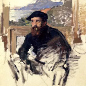 Self Portrait of Claude Monet, 1884 Self Portrait of Claude Monet, 1884