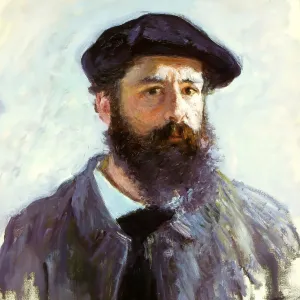 Self Portrait of Claude Monet, 1886 Self Portrait of Claude Monet, 1886