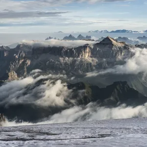 Sella group with Piz Boe, 3152 m Sella group with Piz Boe, 3152 m