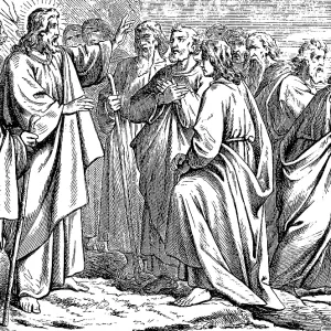 The Sending of the Twelve Apostles Print, Gospel of Matthew The Sending of the Twelve Apostles Print, Gospel of Matthew