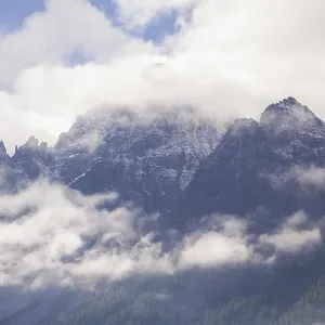Serles Mountain Print, Stubai Valley, Tyrol, Austria