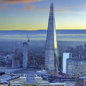 The Shard, pyramid-shaped skyscraper