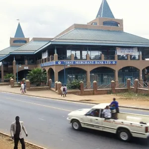 Shopping center in the city center of the capital Lilongwe